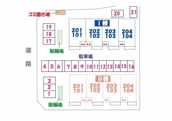 カルムメゾンIIの物件内観写真